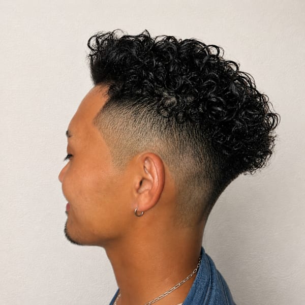 ハイフェードスパイラルパーマ　high fade spira