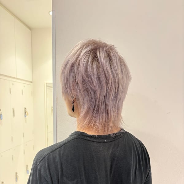 メンズ　ハイトーンカラー