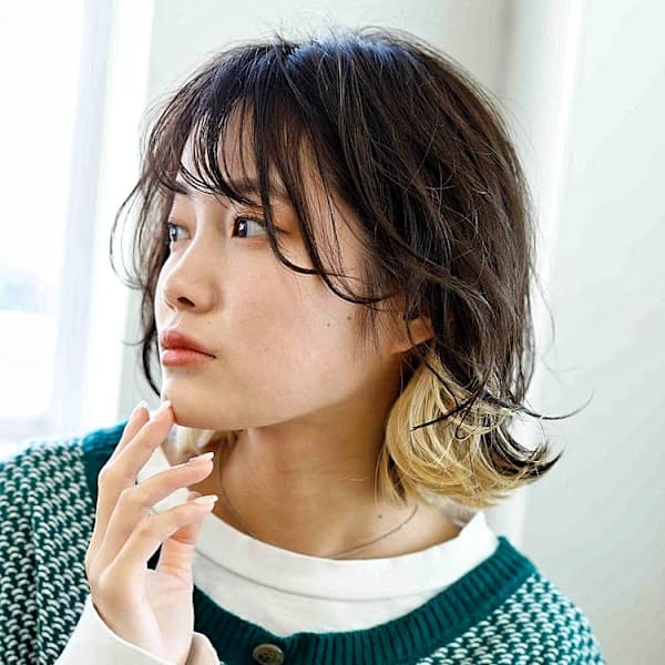 くびれレイヤーボブ |hair make flencia