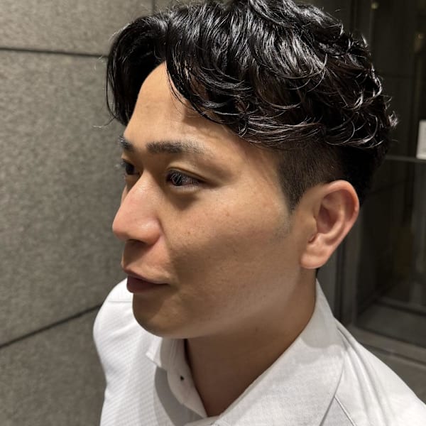大人フェザーパーマ