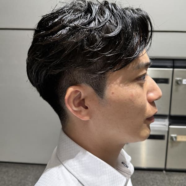大人フェザーパーマ