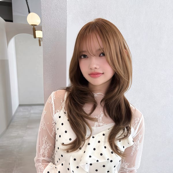 髪質改善*韓国ヘア*レイヤー*顔周り*ZIna Maison