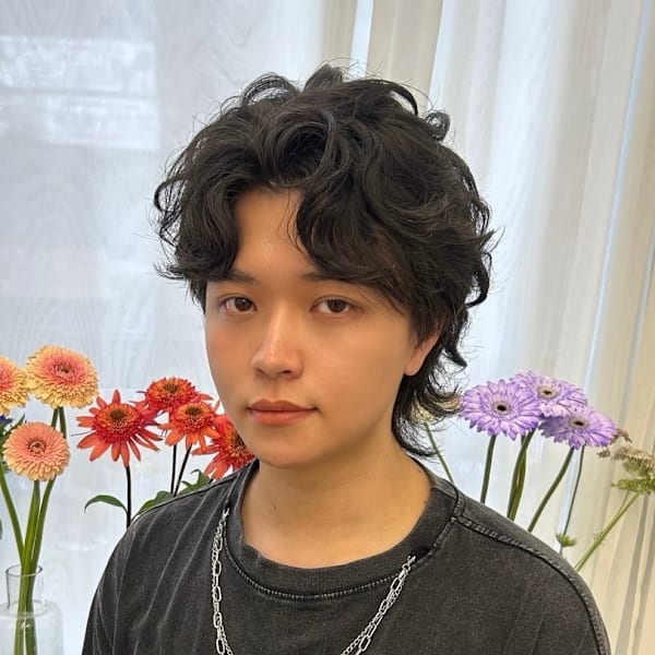 メンズ立体感20代30代ヘアスタイル|re’ll*花屋併設の美容院*
