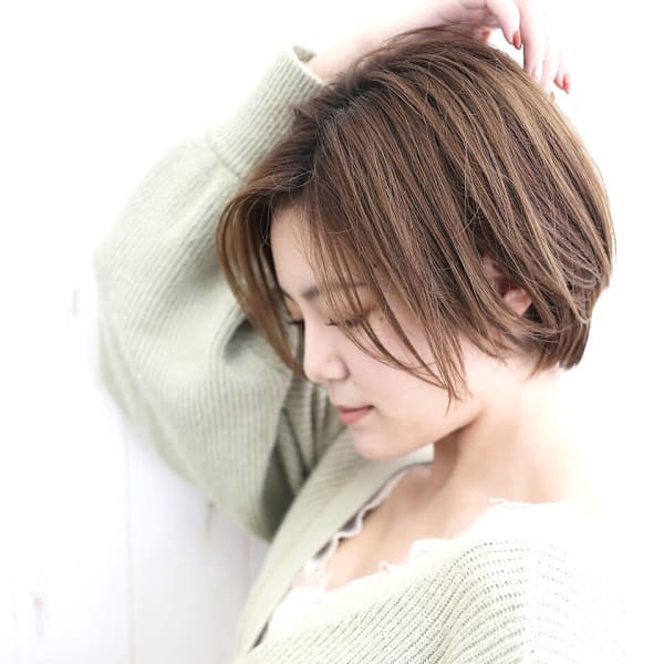 【20代/30代/40代/50代に人気】ナチュラルショートボ