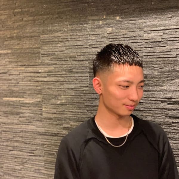 バーバースタイルネオクロップカット＜理容室＞＜銀座＞＜メンズ