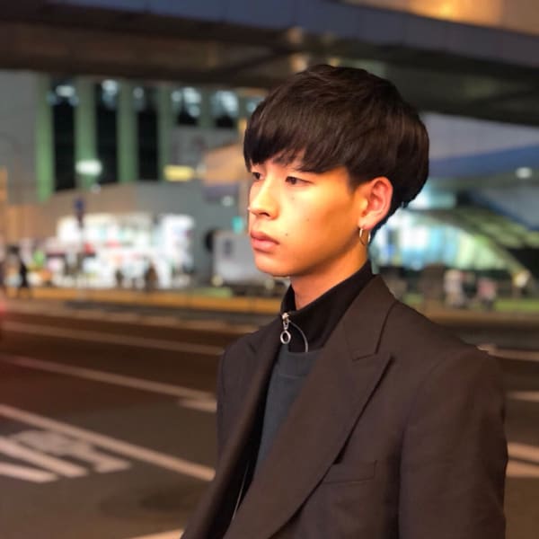 韓流マッシュスタイル＜理容室＞＜銀座＞＜メンズ＞＜ショート＞