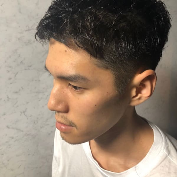 ソフト&ウエットウェーブ＜理容室＞＜銀座＞＜メンズ＞
