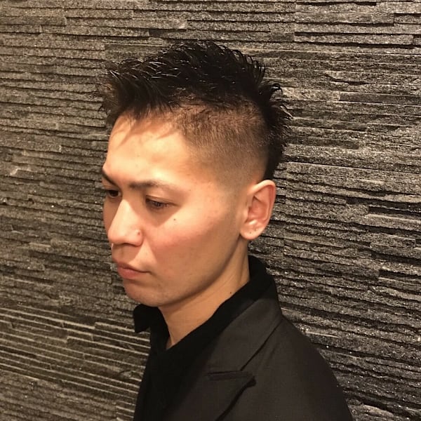 モヒカンフェード＜理容室＞＜銀座＞＜メンズ＞＜ショート＞