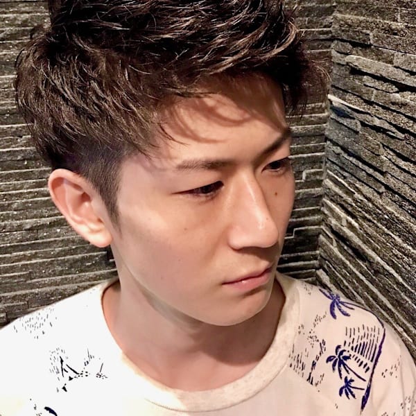 スプラッシュショート＜理容室＞＜銀座＞＜メンズ＞＜ショート＞