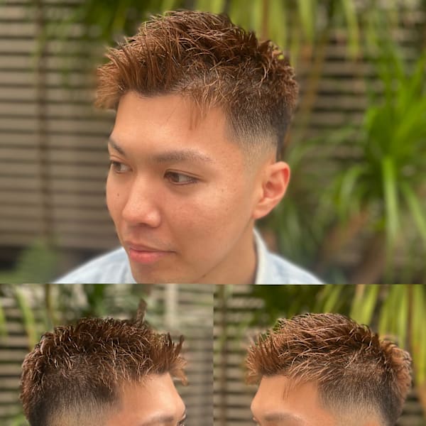 フェザーアップ×スキンフェード