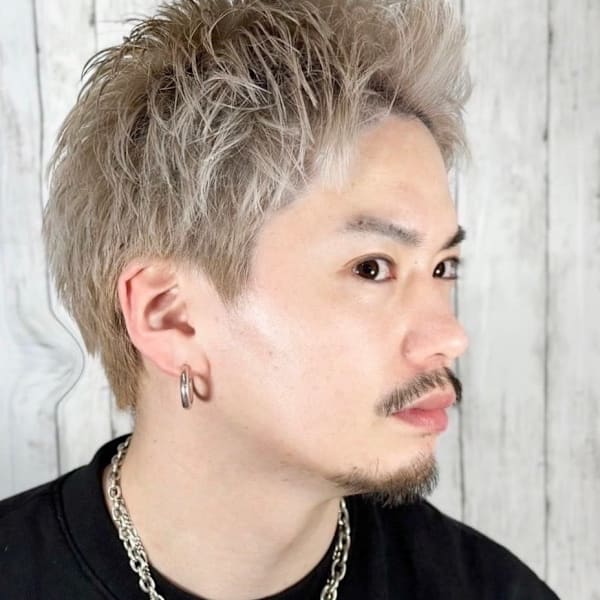 ハイトーンスパイキーショート