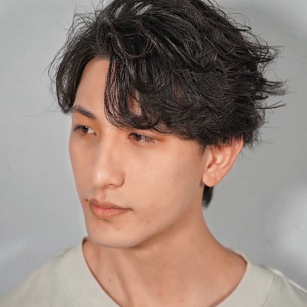無造作ニュアンスパーマ
