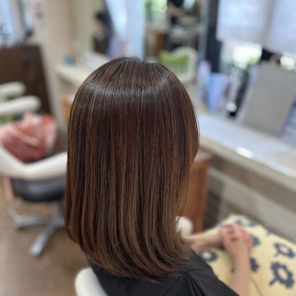 【美髪整形】異次元の最新髪質改善☆シルク酸性ストレート