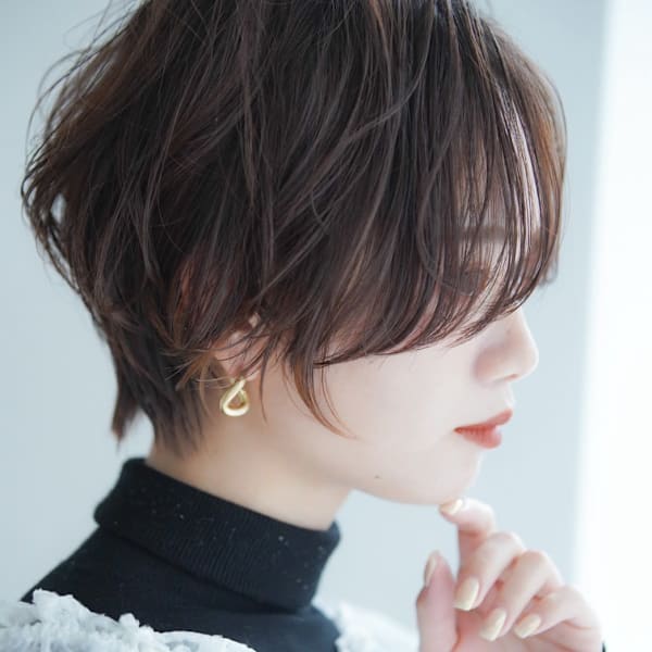 大人女性ショート