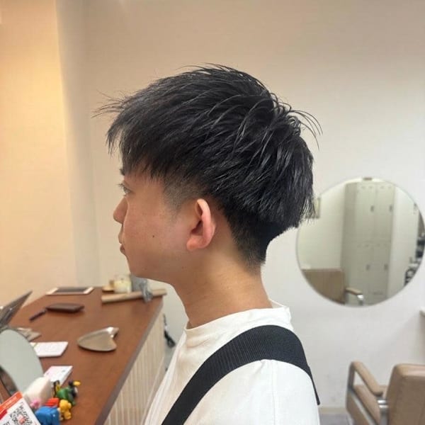 束感テクスチャーで魅せるスマートショート