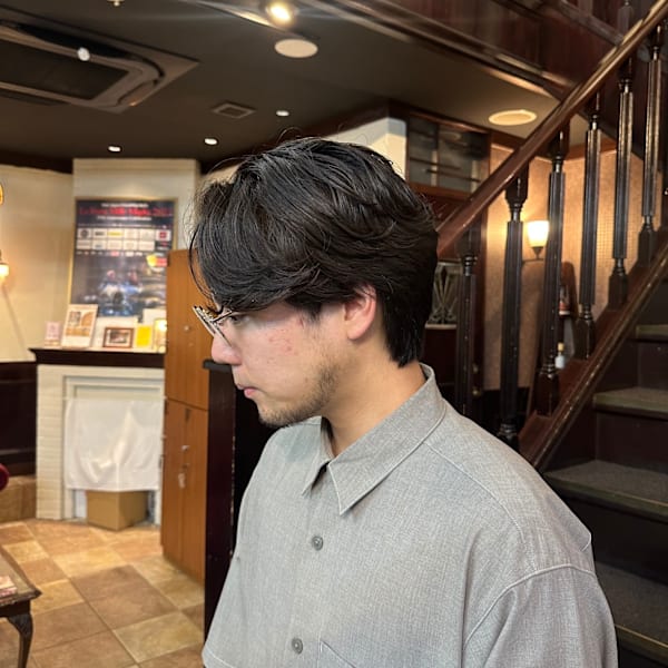 【くせ毛を活かす】大人のナチュラルサイドパート
