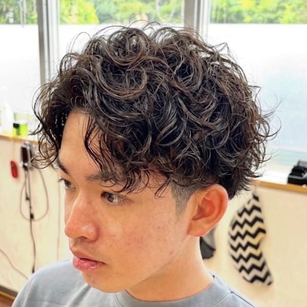 スパイラルパーマ