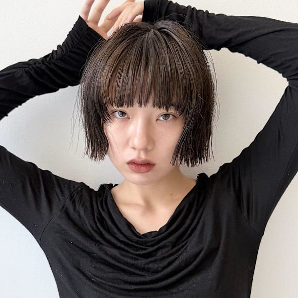 #ミルクティーブロンド#ダークブルー#ニュアンスウルフ|KOKO 本八幡