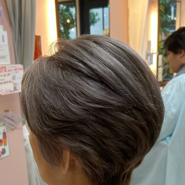 白髪ぼかし＊ハイトーンカラー