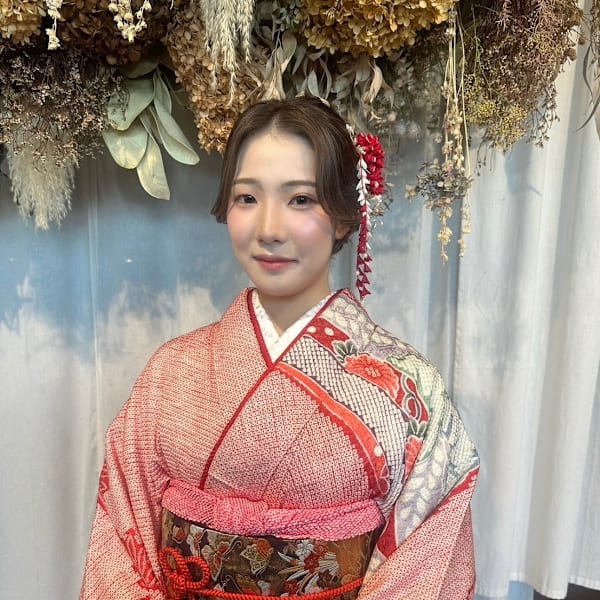 ヘアセット×振袖着付け♪yu