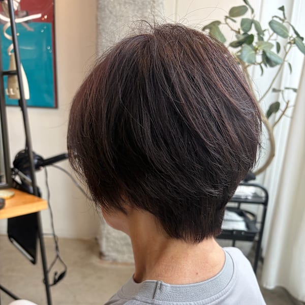 大人上品なひし形シルエットショート