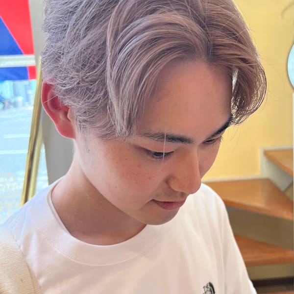 韓国ヘアダブルカラー