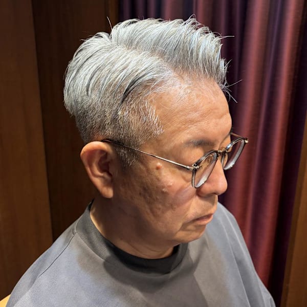 日本橋室町　アイロンパーマ　ビジネスヘア