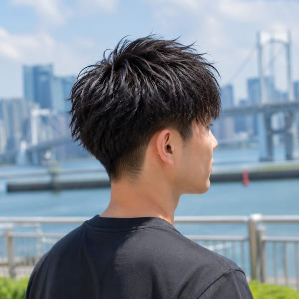 刈り上げツーブロック