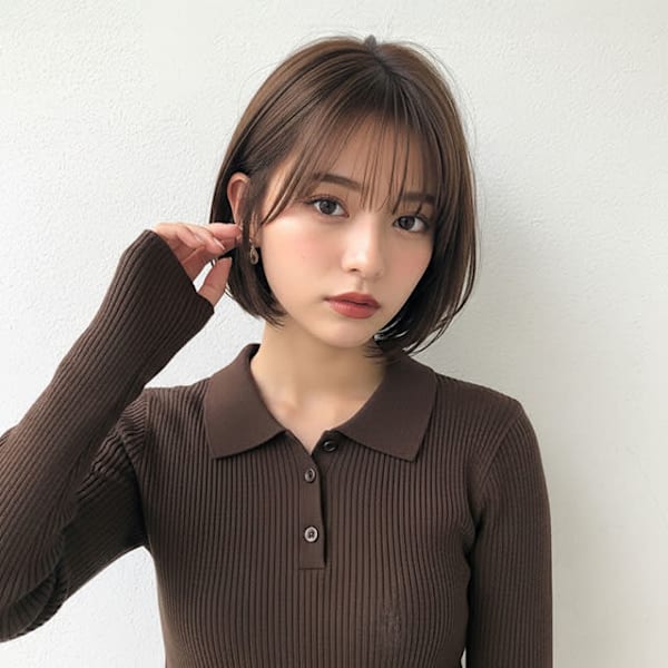 丸みショートスタイル