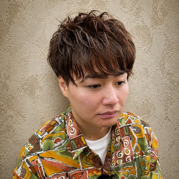 【夏にピッタリ垢抜けパーマスタイル】|HAIR LOUNGE SEPIA~mens only salon~