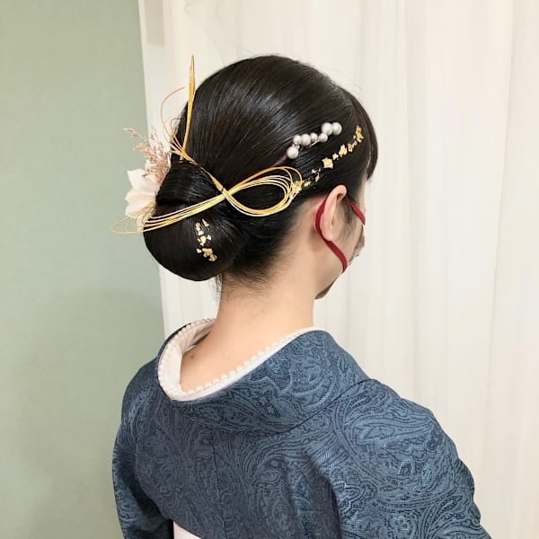 卒業式ヘアセット×袴着付け♪yu