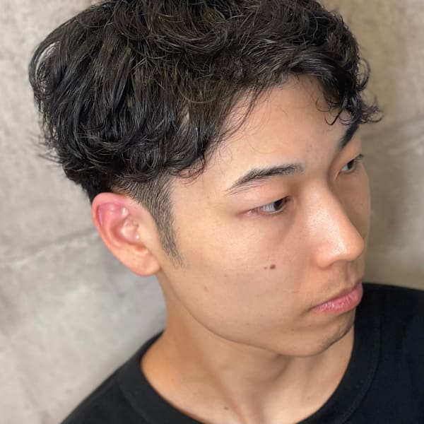 大人のナチュラルパーマ