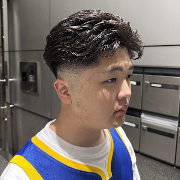 フェードパーマ