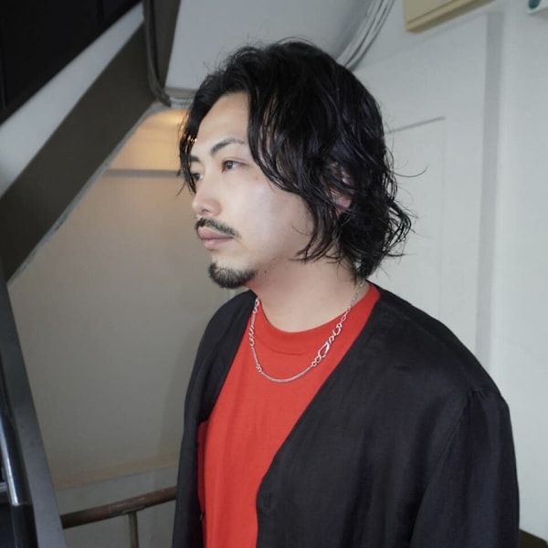 【BOW style】メンズミディアムパーマ|BOW