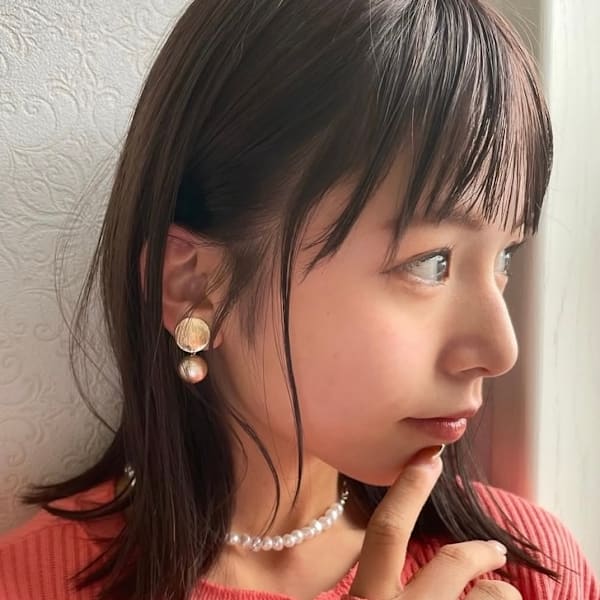 横顔まで美しいナチュラルミディアム|DOUBLE