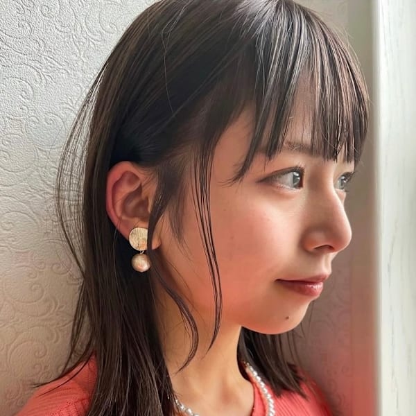 横顔まで美しいナチュラルミディアム|DOUBLE