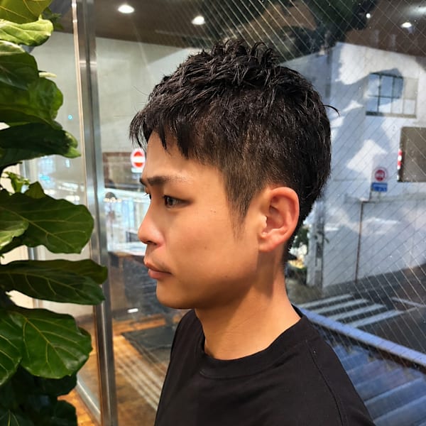 ナチュラルベリーショート【静岡メンズカット】|TEAR AVEDA
