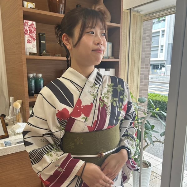 浴衣着付け