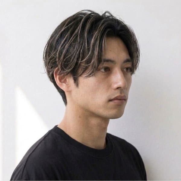 【豊中】20代30代40代/メンズハイライトスタイル】