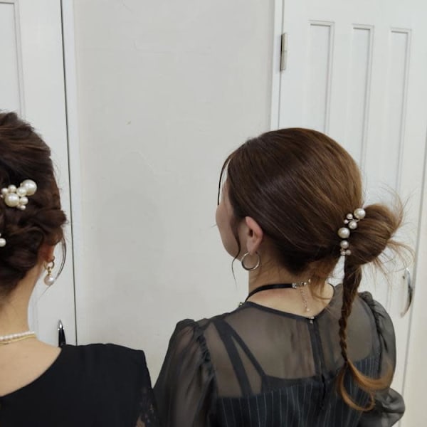 結婚式ヘアセット