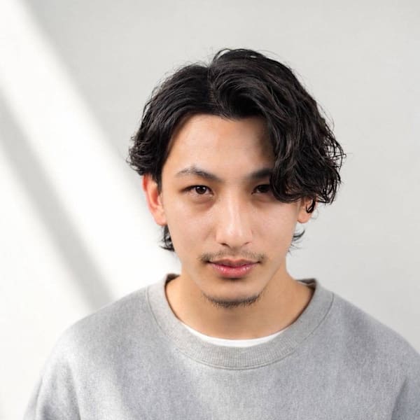 シャドウパーマ/7.3スタイル〈理容室〉