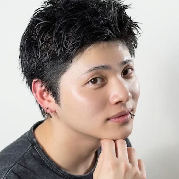 札幌メンズ×フェード×アップバング|ヒロ銀座 バーバーショップ 札幌本店【HIRO GINZA BARBER SHOP】