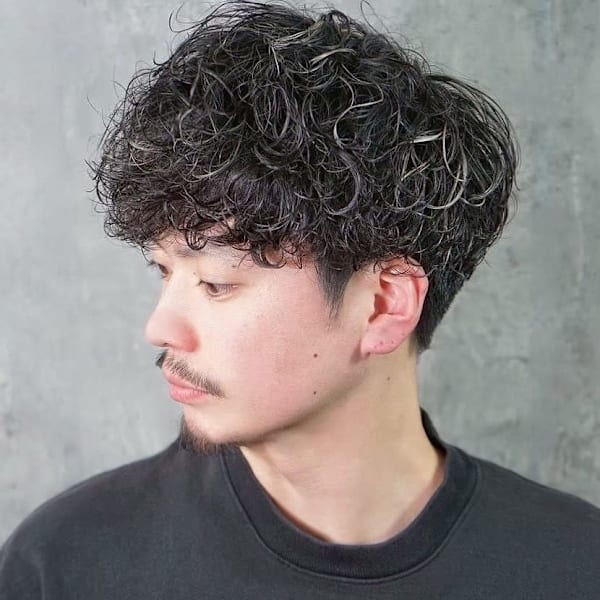 ラフカーリーマッシュ/無造作ツイストスパイラルショート