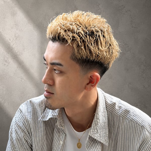 ハイトーンスパイキーショート