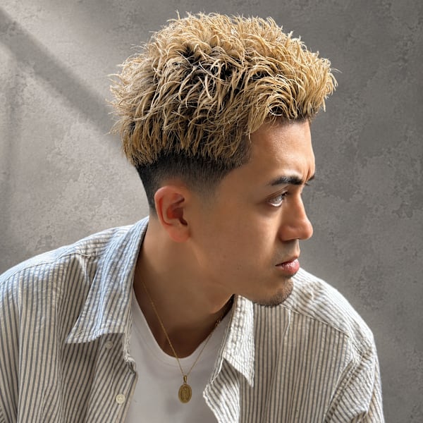 ハイトーンスパイキーショート