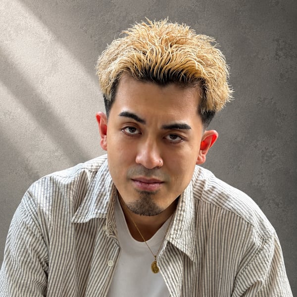 ハイトーンスパイキーショート