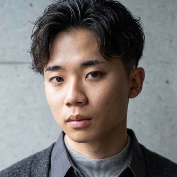 メンズ・ナチュラルモードパーマ　京都・河原町♯70|【メンズ個室サロン】ALL DAY HELLO'S