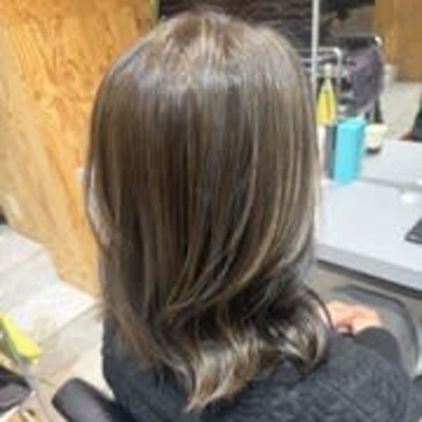 ハイライト×ベージュ