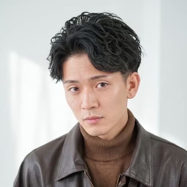 札幌メンズパーマ×ツイストスパイラル|ヒロ銀座 バーバーショップ 札幌本店【HIRO GINZA BARBER SHOP】