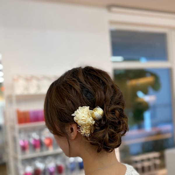 浴衣ヘアセット